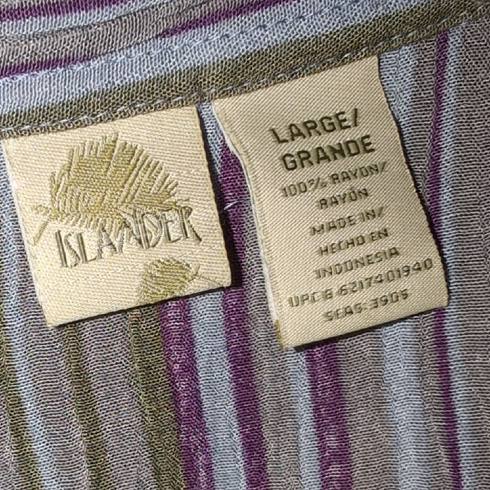 Islander Multicolor Striped Button-Down Shirt - image 2